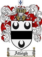 Atleigh coat of arms family crest download