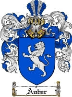 Auber Family Crest / Coat of Arms JPG or PDF Download