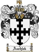 Auchlek coat of arms family crest download