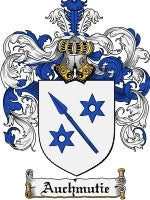 Auchmutie Family Crest / Coat of Arms JPG or PDF Download