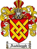 Audeleygh Family Crest / Coat of Arms JPG or PDF Download