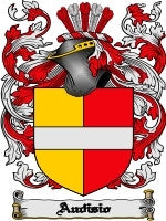 Audisio Family Crest / Coat of Arms JPG or PDF Download