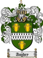 Aughey Family Crest / Coat of Arms JPG or PDF Download