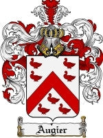 Augier coat of arms family crest download
