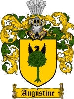 Augustine Family Crest / Coat of Arms JPG or PDF Download