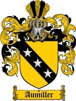Aumiller Family Crest / Coat of Arms JPG or PDF Download