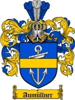 Aumullner Family Crest / Coat of Arms JPG or PDF Download