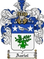 Auriol Family Crest / Coat of Arms JPG or PDF Download