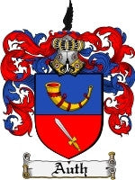Auth Family Crest / Coat of Arms JPG or PDF Download