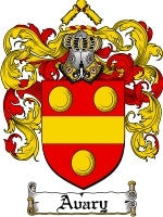 Avary Family Crest / Coat of Arms JPG or PDF Download