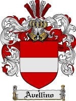 Avellino Family Crest / Coat of Arms JPG or PDF Download