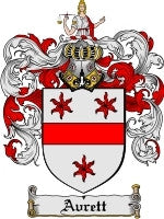 Avrett coat of arms family crest download