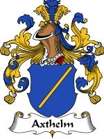 Axthelm coat of arms family crest download