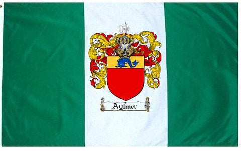 Aylmer family crest coat of arms flag