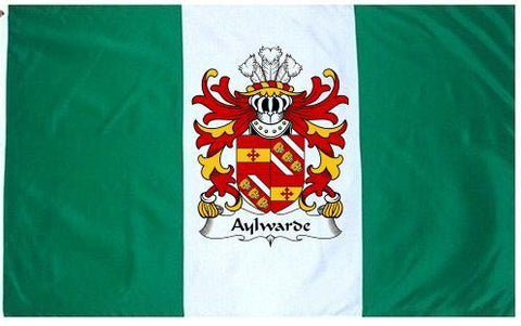 Aylwarde family crest coat of arms flag