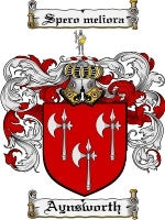 Aynsworth coat of arms family crest download