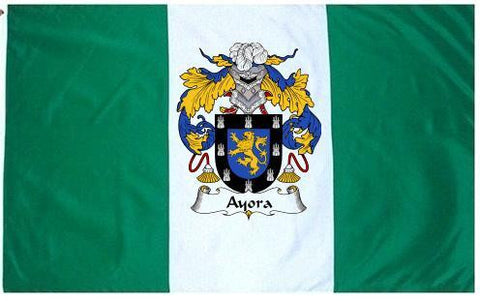 Ayora family crest coat of arms flag