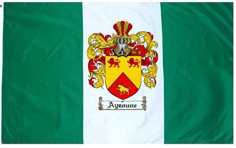 Aysoune family crest coat of arms flag