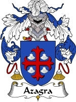 Azagra coat of arms family crest download