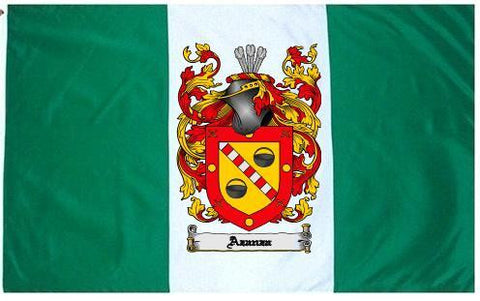 Azanza family crest coat of arms flag