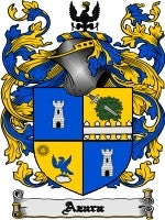 Azara coat of arms family crest download