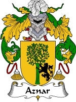 Aznar coat of arms family crest download