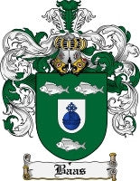 Baas coat of arms family crest download