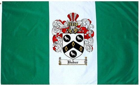 Babar family crest coat of arms flag