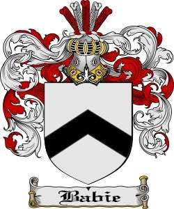 Babie coat of arms family crest download