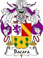 Bacara coat of arms family crest download