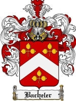 Bacheler coat of arms family crest download