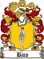 Baco coat of arms family crest download