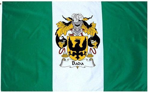Bada family crest coat of arms flag