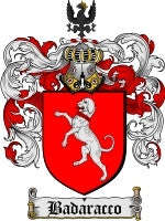 Badaracco coat of arms family crest download