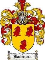 Badenock coat of arms family crest download