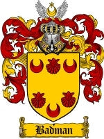 Badman coat of arms family crest download