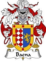 Baena coat of arms family crest download