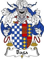 Baga coat of arms family crest download