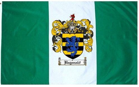 Bagenald family crest coat of arms flag