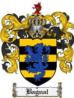 Bagnal coat of arms family crest download