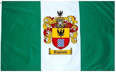 Bagnuolo family crest coat of arms flag