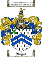 Bagot coat of arms family crest download