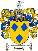 Baguly coat of arms family crest download
