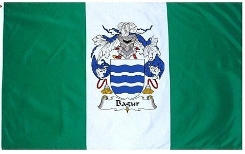 Bagur family crest coat of arms flag