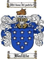 Baillie coat of arms family crest download