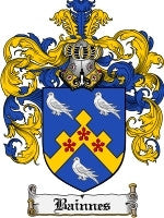 Bainnes coat of arms family crest download