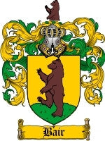 Bair coat of arms family crest download