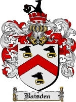 Baisden coat of arms family crest download