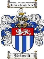 Bakewill coat of arms family crest download