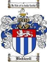 Bakwell coat of arms family crest download